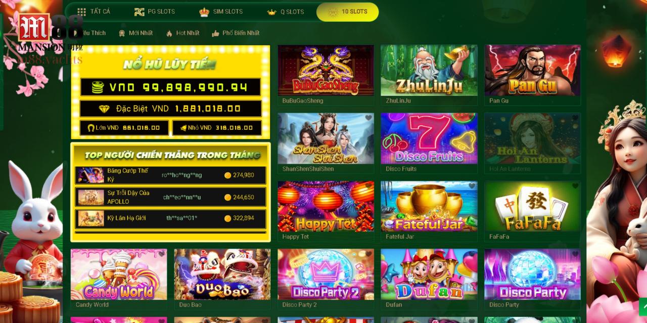 Tổng quan nhà phát hàng game 10 Slots