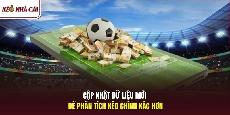 Cập nhật dữ liệu mới để phân tích kèo chính xác hơn
