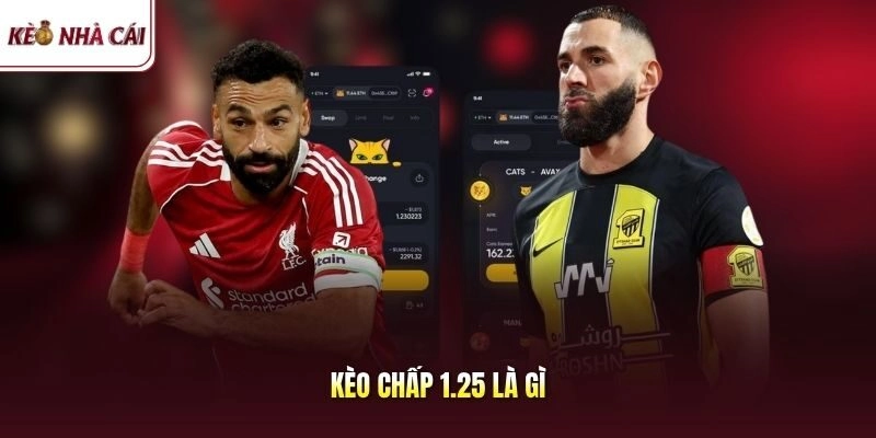 Kèo chấp 1.25 là gì